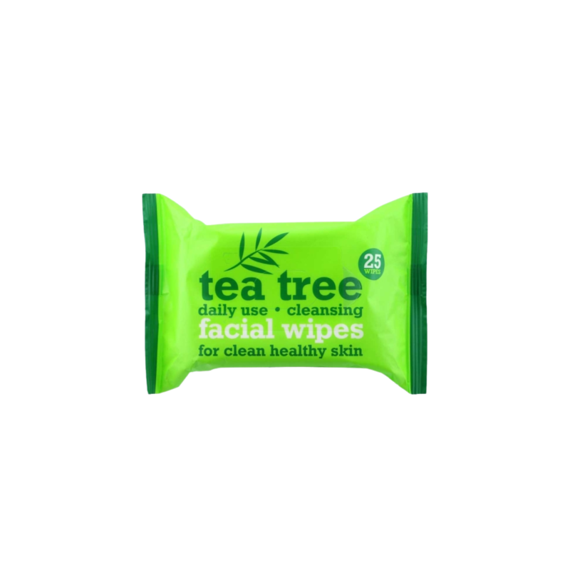Tea Tree Facial Cleansing Wipes 25 pc