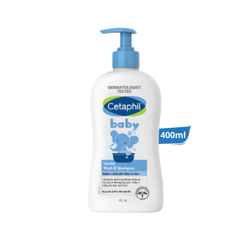 Cetaphil Baby Calendula Wash & Shampoo 400ml