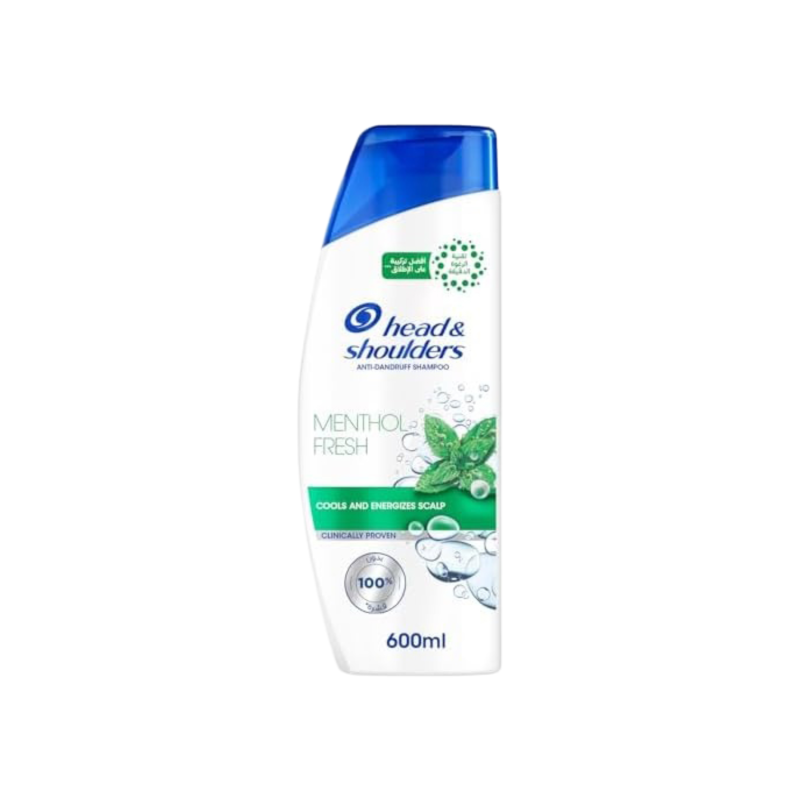 Head & Shoulders Anti-Dandruff Menthol Fresh Shampoo 600ml