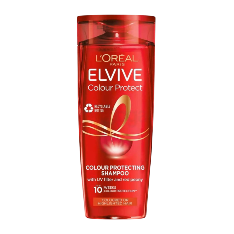 Loreal Paris Elvive Colour Protecting Shampoo with UV Filter and Red Peony for Coloured or Highlight