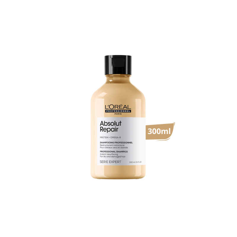 L'oreal Paris Absolut Repair with Protein Omega 9 Shampoo 300ml
