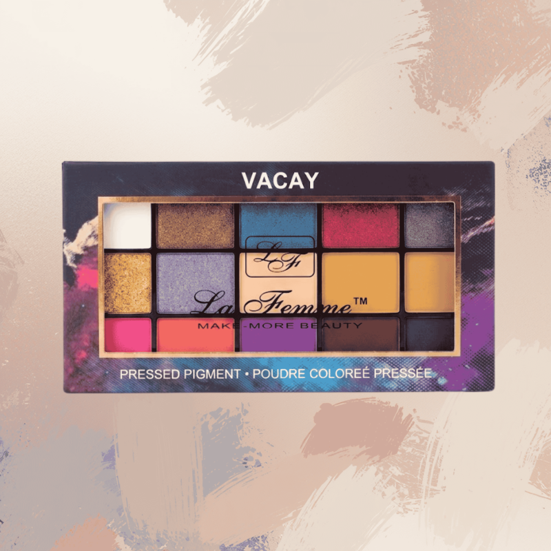 La femme 15 colour eyeshadow pressed pigment Goddess 22.5g