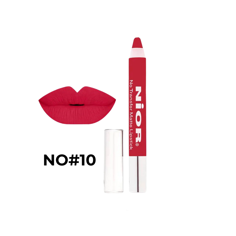 NIOR No Transfer Matte Lipstick Pencil 10 2.8g