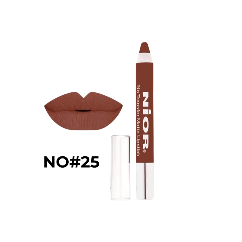 NIOR No Transfer Matte Lipstick Pencil 25 2.8g