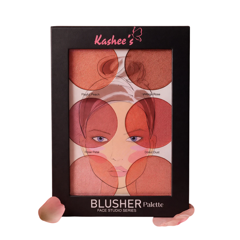 Kashess Blusher Palette Face Studeo Series 
