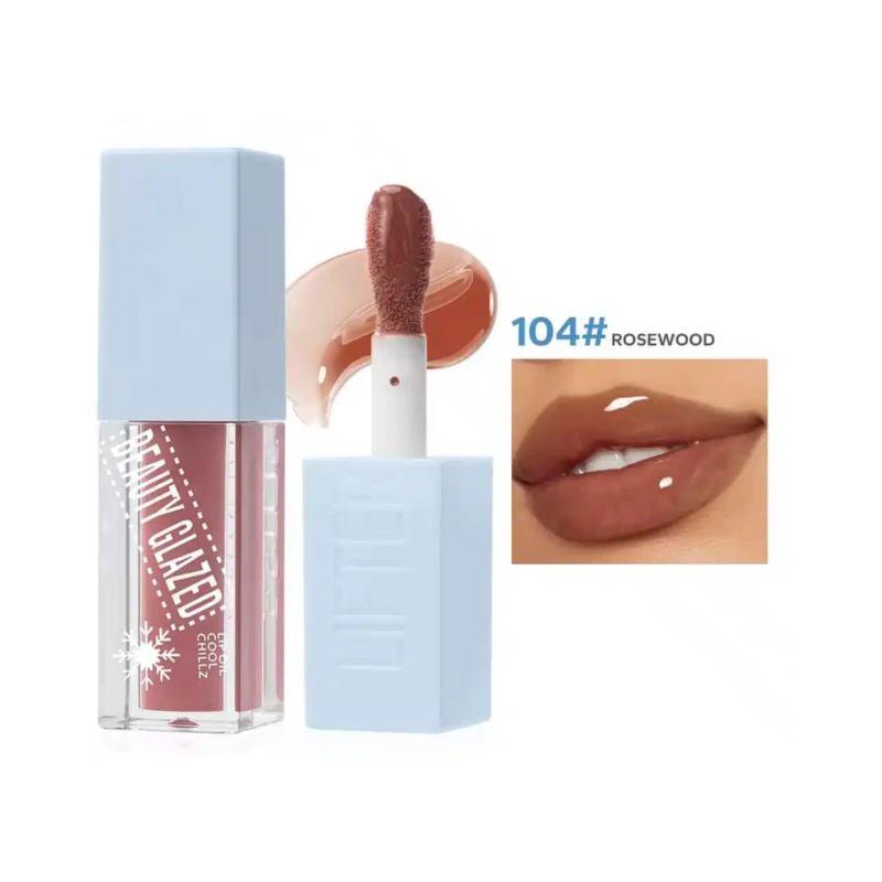Beauty Glazed Lip Oil Cool Chillz – 104 Rosewood 4.6g