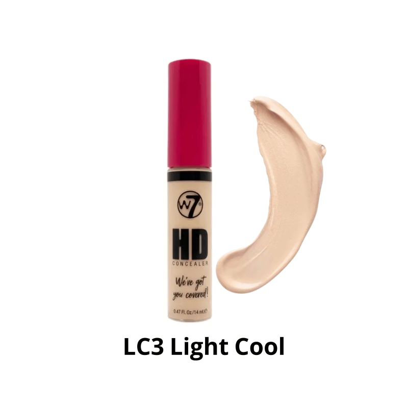 W7 HD Concealer #Light Cool 14ml