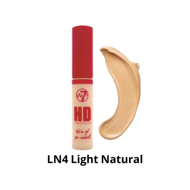 W7 HD Concealer #Light Neutral 4 14ml