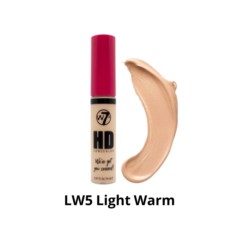 Buy W7 HD Concealer #Light warm 14ml