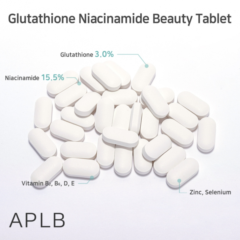 APLB Glutathione Niacinamide Beauty Tablet 30 Tablets