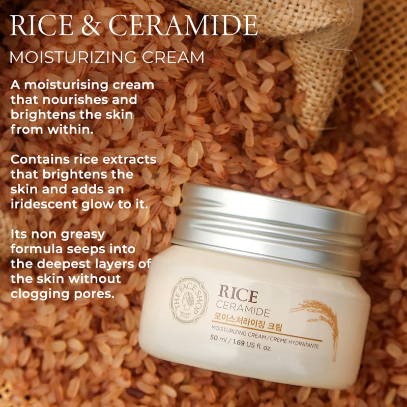 The Face Shop Rice Ceramide Moisture Cream 50ml