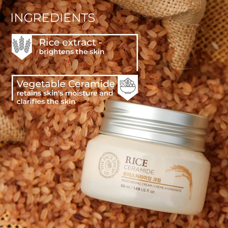 The Face Shop Rice Ceramide Moisture Cream 50ml