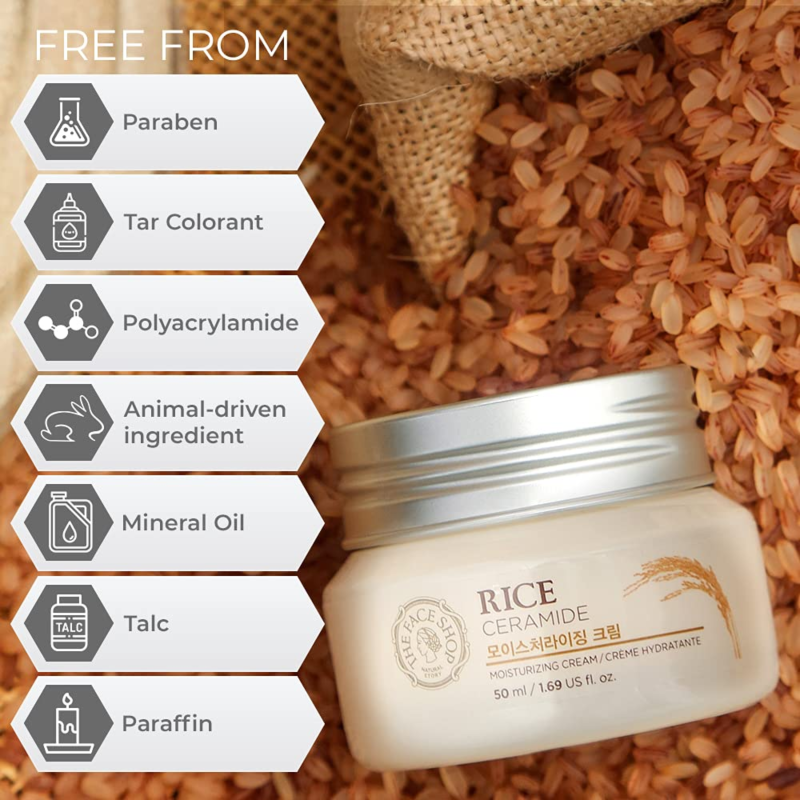 The Face Shop Rice Ceramide Moisture Cream 50ml